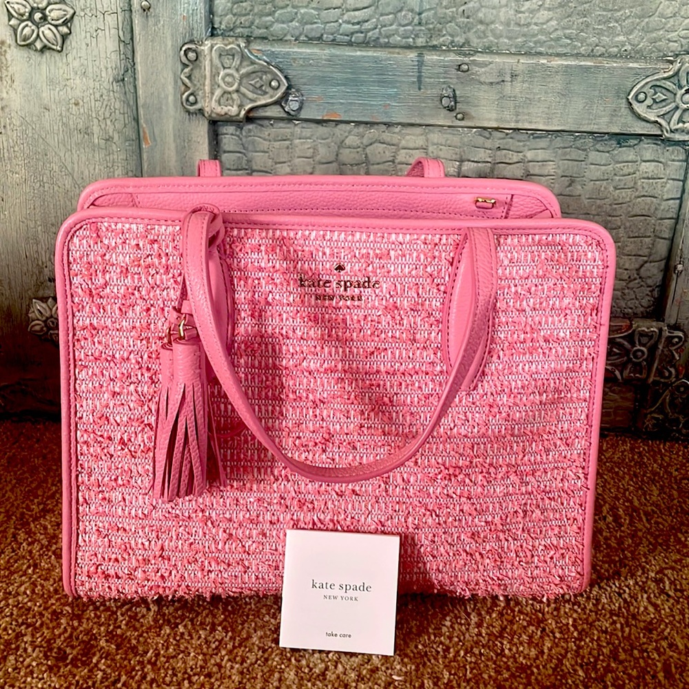 Kate Spade tweed bag